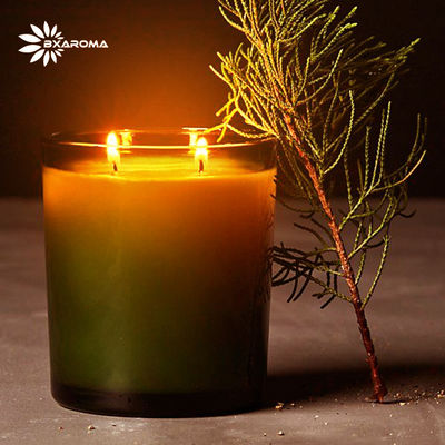 ODM-Aromatherapie-Aroma gerochene Kerzen-Zitronen-runde Form-Gewohnheit
