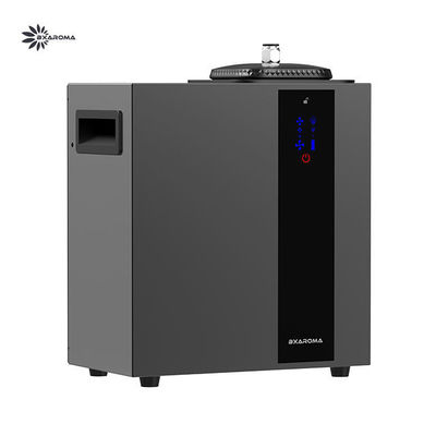 Smart Waterless Diffuser - Duftluftmaschine für Heim- und Gewerbezwecke, Fläche 16000 Quadratmeter, Verneblung von HVAC oder tragbare große Raum Wasserlose Diffusoren, Touch & Bluetooth-Steuerung, Metall, Schwarz
